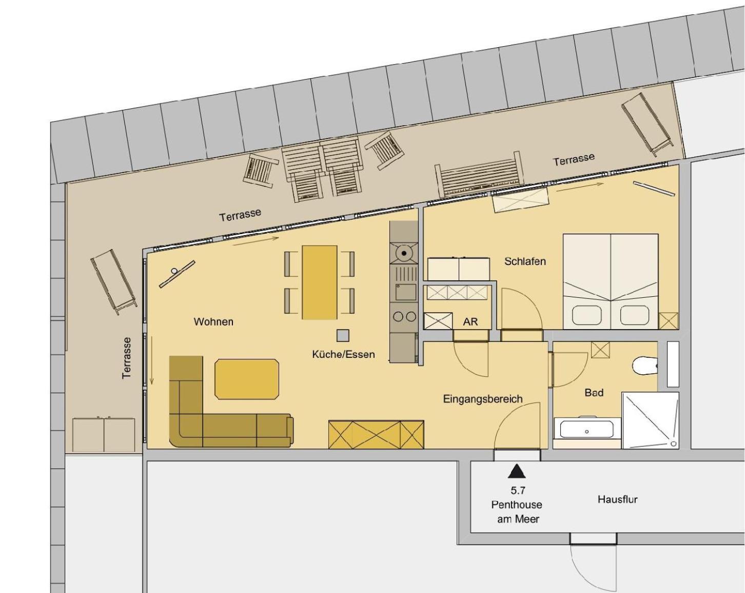 Penthouse Am Meer Barth Eksteriør bilde